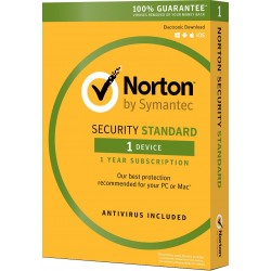 Norton Security Standard 1 device 1 year license