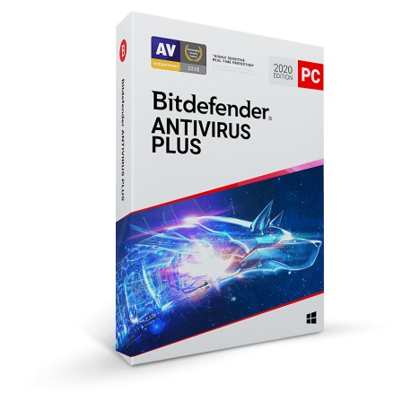 Bitdefender Antivirus Plus 2023 (1 PC) Device 1 Year