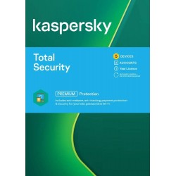 Kaspersky Total Security 5 Device 1 Year License