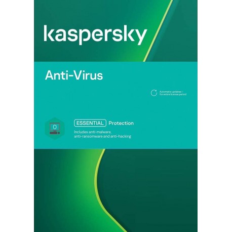 Kaspersky Antivirus 1 PC 1 Year License Windows