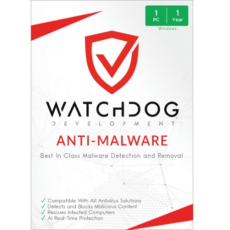 Watchdog Anti-Malware 2021 (1 PC) 1 Year