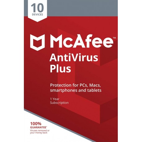 McAfee Antivirus 10 Device License