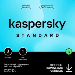 Kaspersky Standard 3 Devices 1 Year License