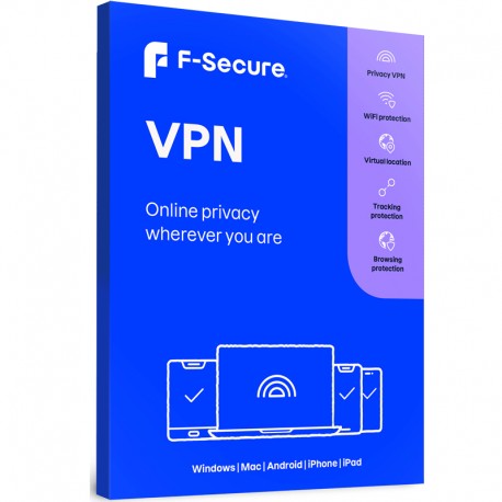 F-Secure Freedome VPN 3 Device 1 Year License