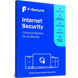 F-Secure Internet Security 1, 3 or 5 device